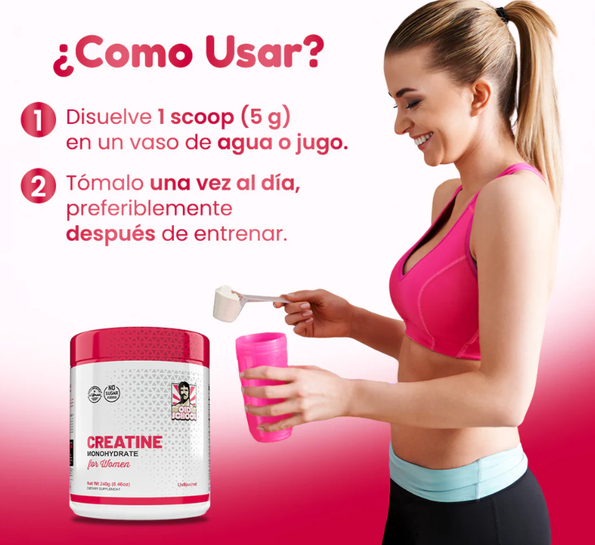 CREATINA AUMENTA 🍑